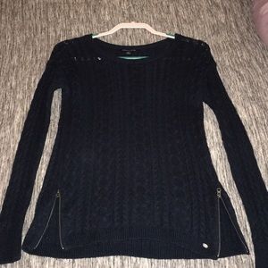 American Eagle Navy Blue Women's Small Sweater